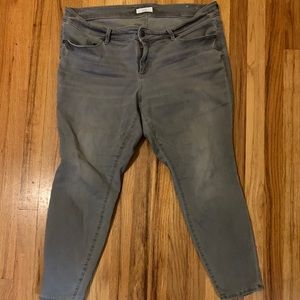 Grey Loft size 16 plus jeggings